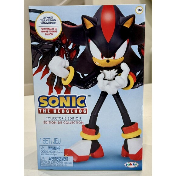 Jakks Sonic Shadow The Hedgehog 7\